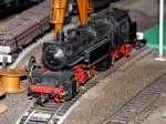 Dampflokomotive BR 96 017 der  DR  auf einer privaten H0-Anlage [Februar 2010]