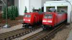 145 063 und 146 017 der DB von Fleischmann, Epoche V.