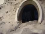 ein direkter blick in das tunnelportal, andem man erkennen kann, dass die tunnelinnenwnde noch nicht gegipst sind....muss ich mir noch was berlegen.