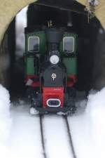 Ein Tunnelblick im Winter....