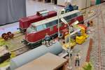 Spur-1-Anlage des MEC Wuppertal auf der  Internationalen Modellbahn- und Modellbau-Ausstellung 2018  in Straelen, 10.6.2018