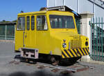 Spezielles Vehikel vor dem Bahnhof Windhoek, 16.7.2014