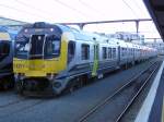 Triebzug FT (Matangi Class) 4351, abgestellt im Bahnhof von Wellington am 26.03.2012.