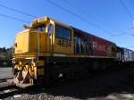 DCP Class 4634 am 9.4.2012 als Zuglok des  Overlander  auf dem Weg von Wellington, der Hauptstadt Neuseelands, nach Auckland, der grten Stadt Neuseelands, beim Zwischenhalt in Ohakune.