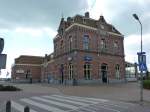 Enkhuizen am 8.9.2014: Bahnhofsgebäude 