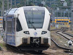 Der Stadler GTW Triebzug von Arriva war Ende Mai 2019 in Venlo abgestellt.