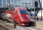 Alles auf rot nach einfahrt von Thalys 4306 (Amsterdam CS - Paris Nord) am 15.