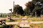 Die letzte Tage der Gterbahnstrecke Groningen-Drachten.