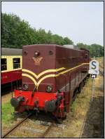 Achtung Gegenverkehr! Die 2225 der NS beim  Kopfmachen  (rangieren) in Simpelveld aus der Fhrerstandsansicht. Bildlich festgehalten am 14.07.2013.
 