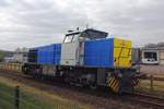 Alpha Trains 2275 715 treft solo aus Tegelen kommend am grauen 8 April 2021 in Venlo ein.