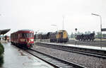 Bahnsteigbild in Winterswijk am 01.08.1972.