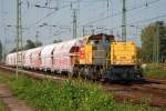 DBSRN (DB Schenker Rail Nederland) 6461 donnert mit ein kalkzug durch Emmerich am 19/09/09.