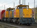 eine DT der Railion NL, in Ratingen Lintorf am 13.11.09
