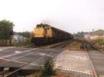6423 mit Gterzug 55504 Tiel-Arnhem Goederen bei Kesteren am 18-8-1998.