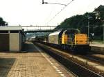 6482 mit Gterzug 59500 Nijmegen-Arnhem auf Bahnhof Arnhem am 22-8-1996.