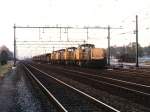 Vier Dieselloks (6471 + 6417 + 6460 + 6444) mit 4800 ton Erz.