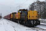 Railion DB Logistics 6463 und 6469 fahren am 4.