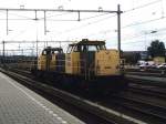 6402 und 6498 auf Bahnhof Amersfoort am 11-6-1999. Bild und scan: Date Jan de Vries.