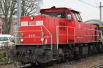 DB 6411-7 (Olivier) im Bahnhof Valkenburg NL am 01.12.2012 um 14;00.