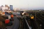 6432 auf das Verschiobenegelnde von Leeuwarden am 28-12-1992.