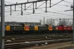 6428, 6451 und 6491 fahren mit einem schweren Erzzug vom Europort kommend in Venlo ein; 24.03.2007