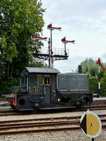 Die Rangierlokomotive 311 wurde im Jahr 1940 bei Werkspoor in Amsterdam gebaut und war Anfag September 2026 im AU�enbereich des Eisenbahnmuseums in Utrecht abgestellt.