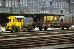 238 mit Bauzug im HBf Maastricht November 1983