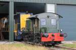 လSikဝ 204 der Stichting Stadskanaal Rail (STAR) auf Bahnhof Stadskanaal am 10-08-2013.