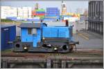 Auf der Hafenrundfahrt im Rotterdamer Seehafen entdeckte Lok 3.