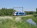 Keolis Nederland (ehem. Syntus) 38 als Stoptrein 31250 Oldenzaal - Zutphen (bei Hengelo, 14.05.18).
