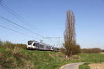 Zwei Veolios-Triebzüge (Nummern unbekannt) der Veolia Transport unterwegs als 32056 Kerkrade Centrum - Maastricht Randwyck.