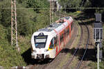 Arriva Spurt GTW 2/8 auf der Hamm-Osterfelder Strecke in Recklinghausen-Ost 6.9.2023