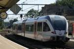 Veolia 653 'Andre Rieu' nach Heerlen wartet auf ZLSM zug von Schin op Geul,bahnhof Valkenburg 09-09-12
