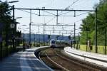 Veolia GTW fahrt durch Schin op Geul und ist unterwegs nach Heerlen 09-09-12