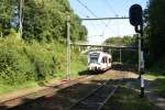 Veolia 503 ankunft Schin op Geul und is unterwegs nach Valkenburg und Maastricht  09-09-12