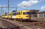 Am 08.09.1990 gab es eine Bereisungsfahrt mit NS 165, u a zum Bahnhof Watergraafsmeer (Betriebsbahnhof in Amsterdam).