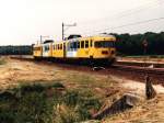 168 mit Regionalzug 8439 Almelo-Marinberg bei Marinberg am 6-7-1994.