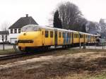 125 (Syntus) mit Regionalzug 30831 Winterswijk-Zutphen bei Winterswijk am 6-2-2000.
