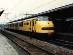 DE3 129 auf Bahnhof Meppel am 19-5-1993.