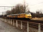 DE3 139 mit Regionalzug 8145 Zwolle-Groningen in Groningen am 18-3-1994.