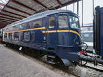 Die Nederlandse Spoorwegen (NS) beschaffte 10 Exemplare der Elektrolokomotive 1000, welche zwischen 1948 und 1982 fast ausnahmslos Kohle- und G�terz�ge zogen. Die 1949 gebaute 1010 �berlebte als einziges Exemplar der sehr st�ranf�llig Baureihe. (Eisenbahnmuseum Utrecht, September 2026)