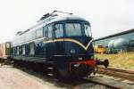 NS 1010 im  spoorweg museum  in Utrecht August 1992  Die Serie 1000 war die erste Niederlndische Ellok Baureihe