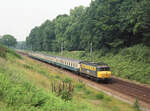 NS 1152 mit Int-2545 (Hengelo - Braunschweig Hbf) bei Oldenzaal am 14.08.1991, 13.05u. Scan 201.9198, Kodak Ektacolor Gold.