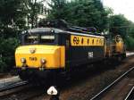 1149 und 6427 als Lokzug nach Arnhem Gterbahnhof auf Bahnhof Arnhem am 28-5-1996.