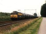 1113 mit Gterzug 40504 Helsingborg-Kijfhoek bei De Lutte am 15-7-1997. Bild und scan: Date Jan de Vries.