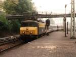 1108 mit EC 3 Amsterdam CS-Basel SBB auf Bahnhof Arnhem am 17-5-1996.