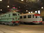 Elok 1122 en Mat'34 27 in het Spoorwegmuseum te Utrecht, 8 april 2006