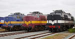 Lokomotiven 1255, 1254 und 1252 (NL) am 26.05.2019 in Blerick (NL) bei Venlo.