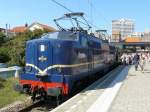 Museumlok 1202 mit Sonderzug in Zandvoort am 30-08-2008