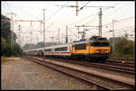 Inzwischen werden in den Niederlanden leider auch die Lokomotiven von den Spray Enthusiasten nicht mehr verschont.
